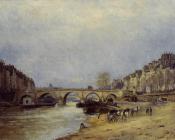 斯坦尼斯 拉勒平 : The Saine at Pont Marie